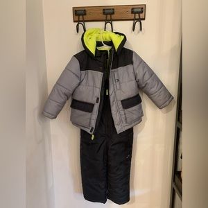 Oshkosh B’gosh snow suit and jacket 4T